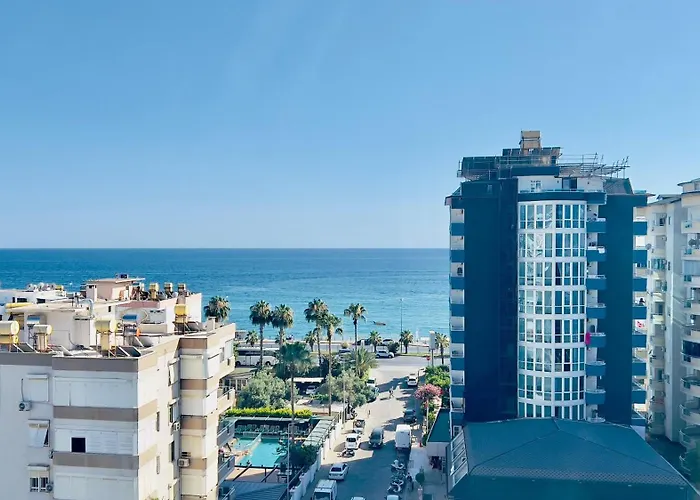 דירה в 150м от моря, тосмур אלאניה