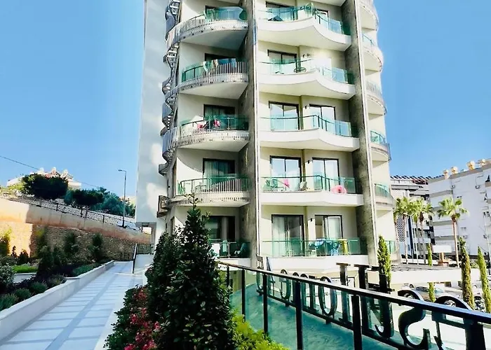 דירה в 150м от моря, тосмур אלאניה